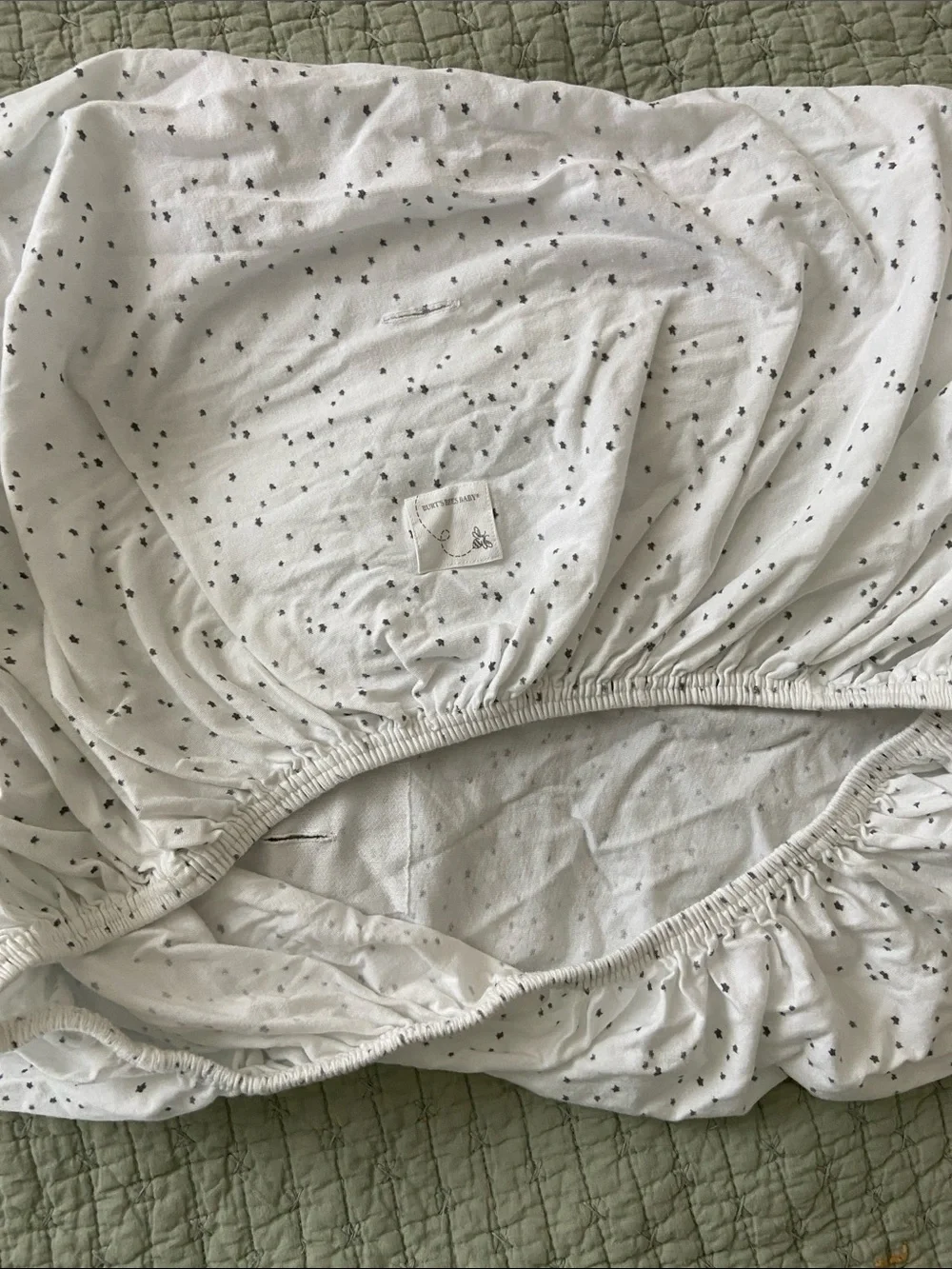 Burts Bees Baby organic cotton changing pad cover